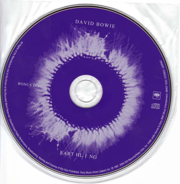 CD 2, Bowie, David - Earthling